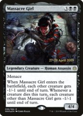 Massacre Girl - WAR Prerelease - Foil